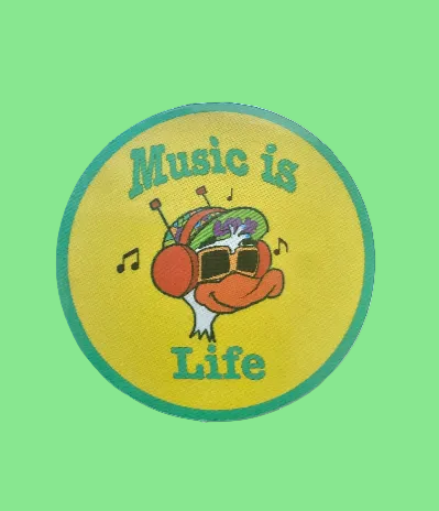 Music is Life Sticker